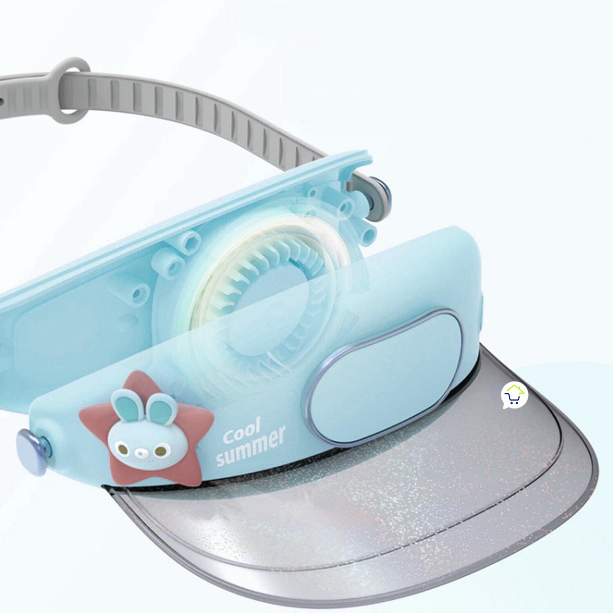 Miniatura 3 de Visera Infantil + Ventilador JPC-A06